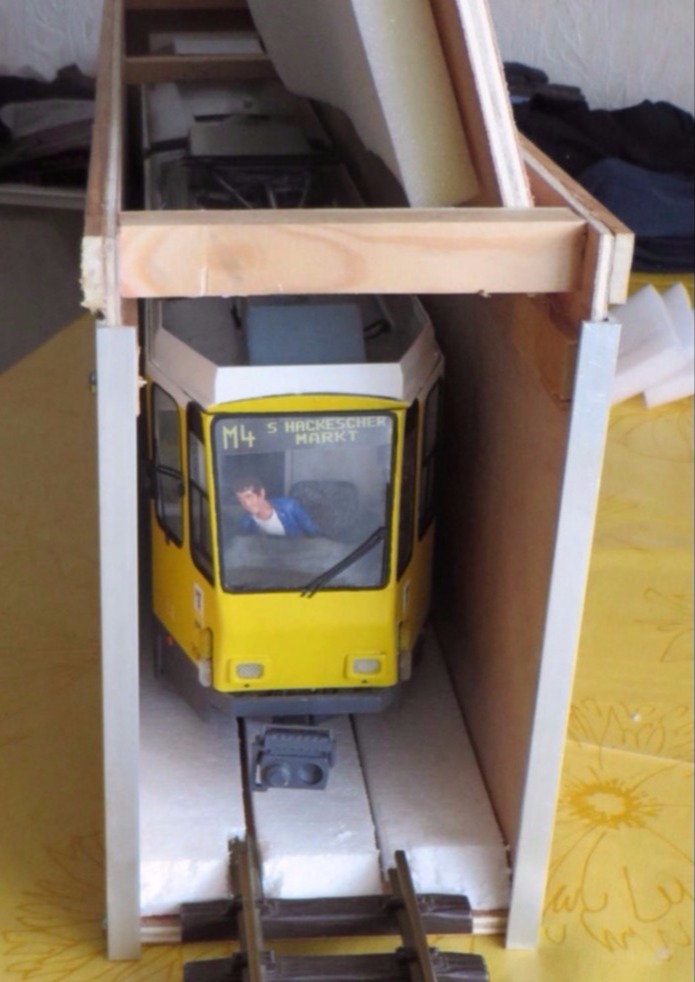 Transportbox KT4 Straßenbahnmodell